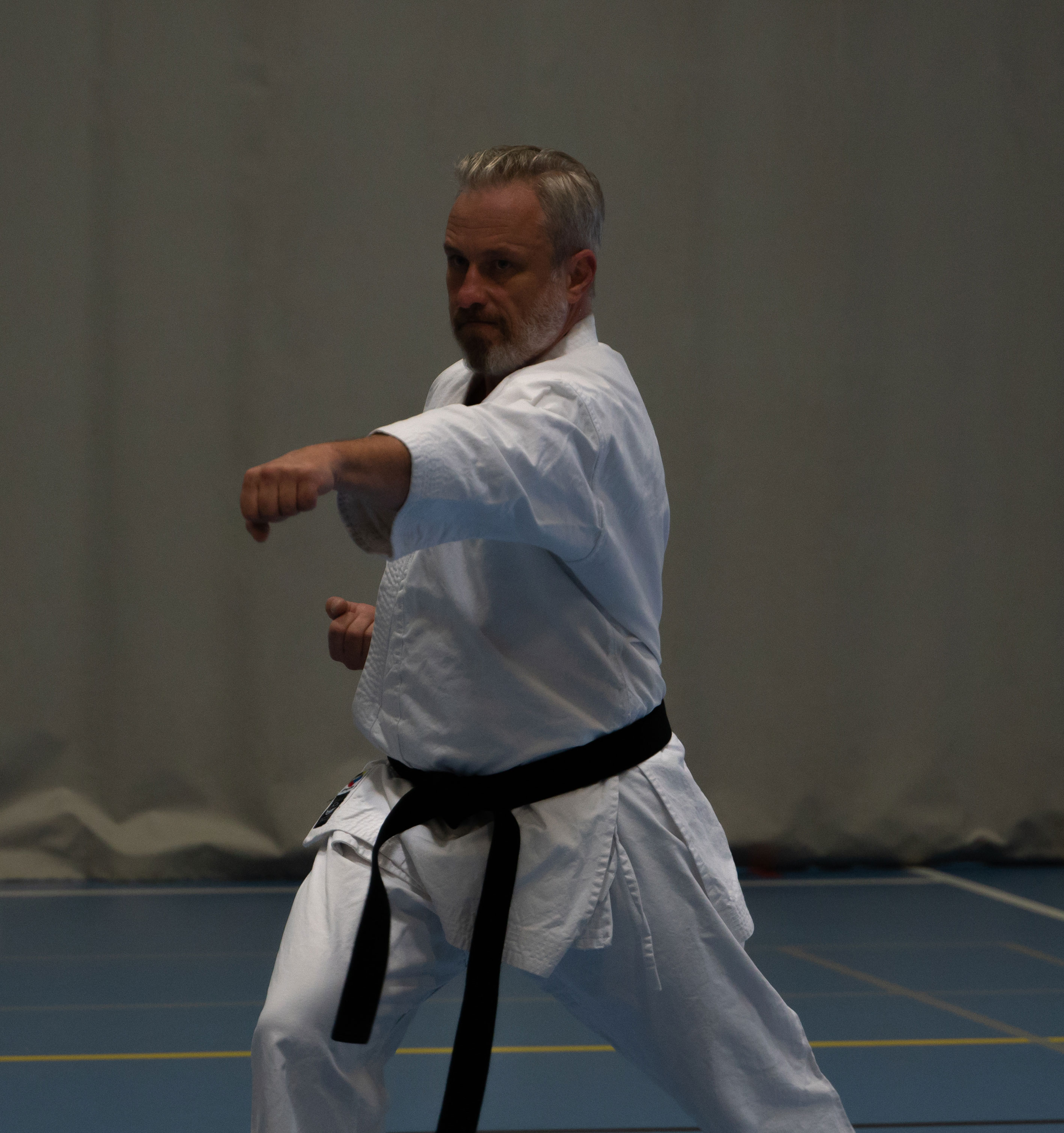 Foto van een training in onze club